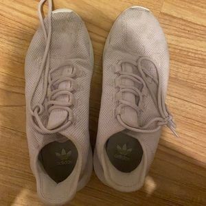 Purple adidas sneakers size 7